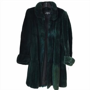 Vintage 80s Nina Ricci Paris Mink Fur Coat